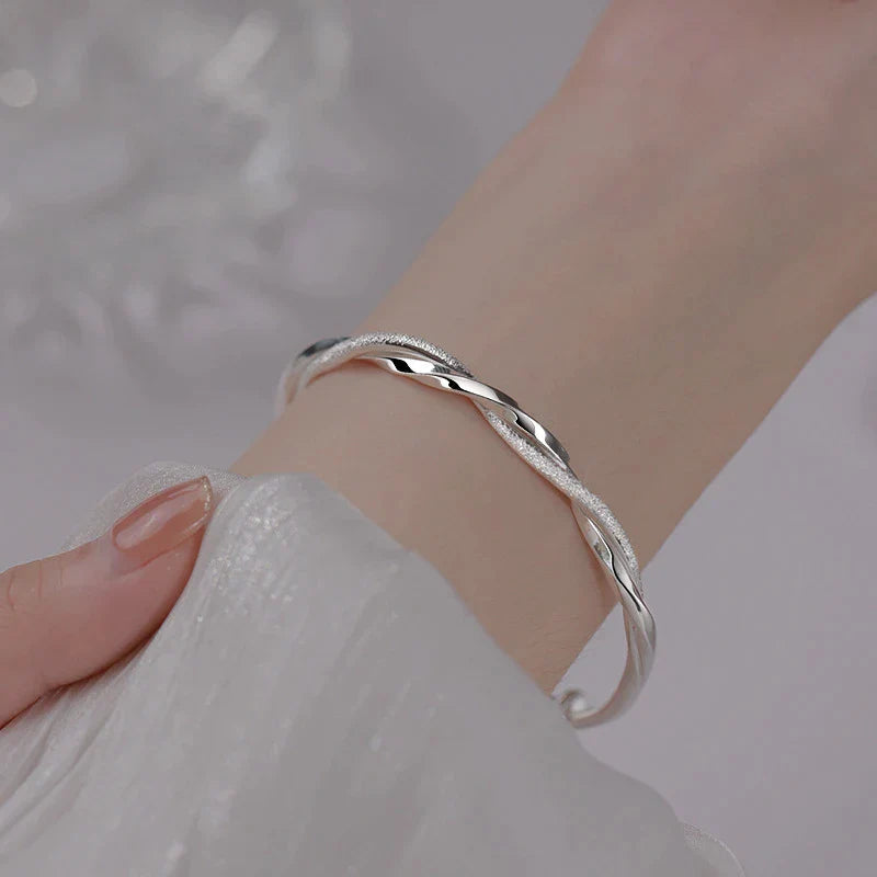 Braided Silver Bracelet for Women | Elegant Jewelry for Every Occasion 0