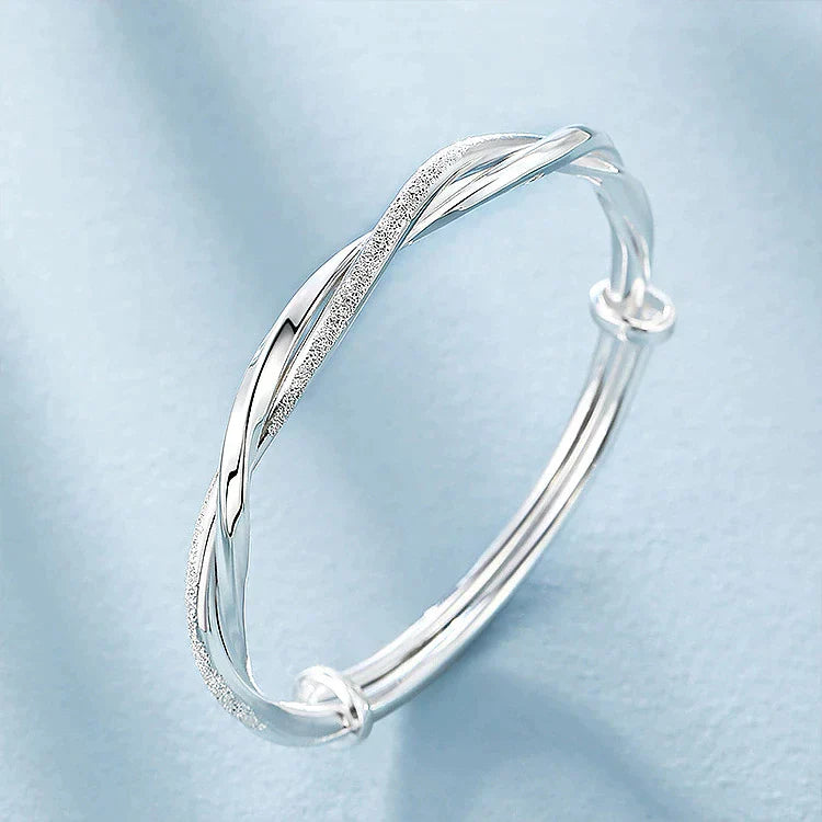 Braided Silver Bracelet for Women | Elegant Jewelry for Every Occasion 7