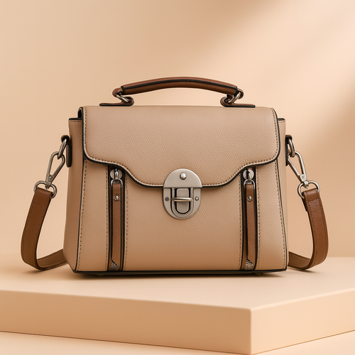 Bravelle | Unique Handbag with Flap Design and Adjustable Strap 1