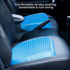 Ergonomic Honeycomb Orthopedic Gel Seat Cushion for Tailbone Back Support