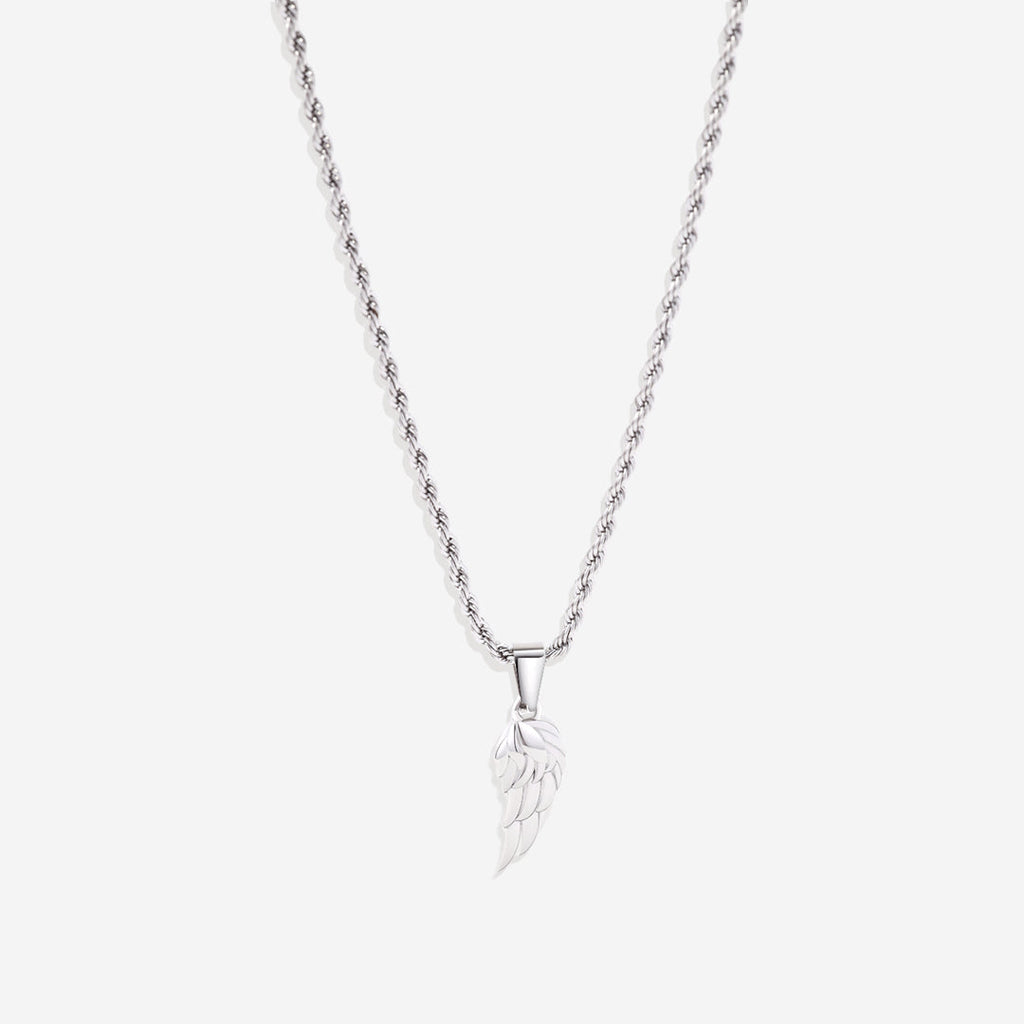 Elegant Gold Wing Pendant Necklace | Symbol of Freedom and Inspiration 10