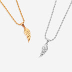 Elegant Gold Wing Pendant Necklace | Symbol of Freedom and Inspiration 7