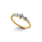 Five-Stone Birthstone Ring in 18k Gold Over Sterling Silver for a Striking Look 5