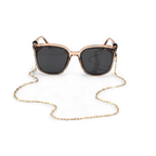 Gold Eyeglass Chain Necklace | Stylish Chain for Modern Eyewear in Paperclip, Rope, or Curb Designs 2