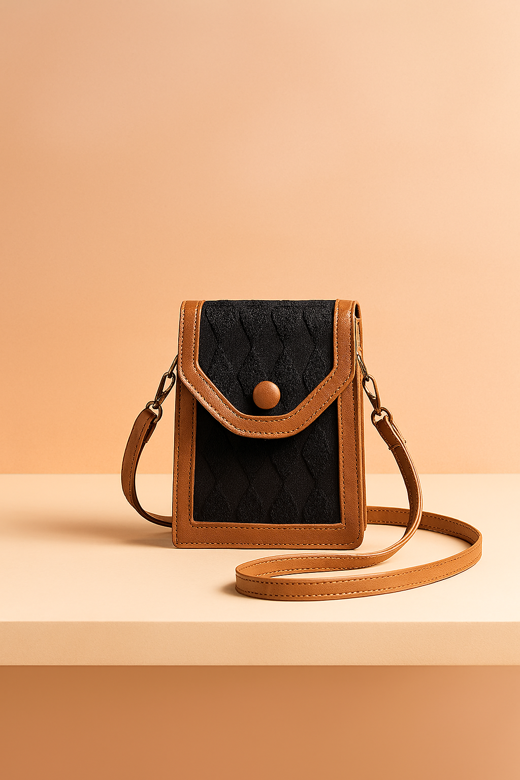 Liora | Compact Quilted Flap Bag with Adjustable Shoulder Strap 2