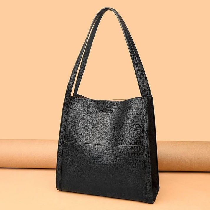 Serelina | Minimalist Tote Bag Handbag with Dual Handles for Everyday Use 0