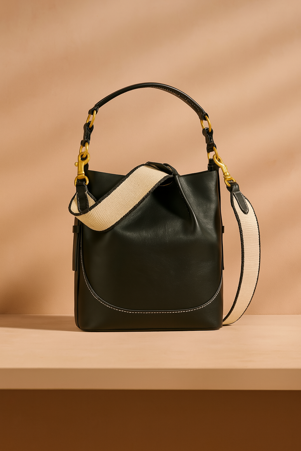 Soraya | Elegant Handbag with Unique Tie and Wide Comfort Strap 1