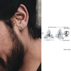 Triangle Stud Earrings for Women | Minimalist Design for Everyday Elegance 1