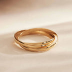 Trielle | Elegant Gold Ring for Timeless Style and Any Occasion 0