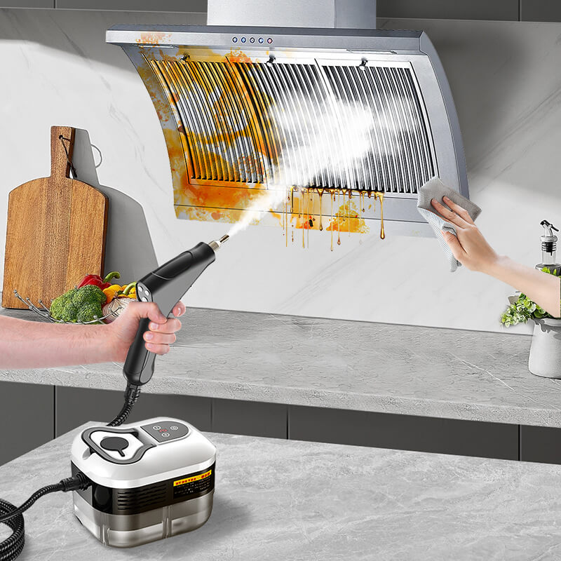 2500W High Pressure Handheld Steam Cleaner with 6 Adjustable Speeds